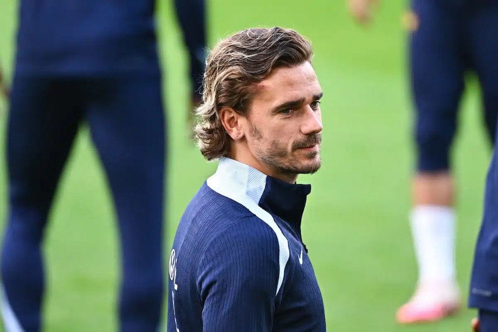 Griezmann cùng tuyển Pháp lọt vào tới tứ kết EURO 2024. Ảnh: Icon Sport